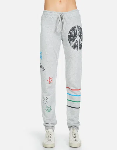 Lauren Moshi Jess Peace Hippie In Heather Grey