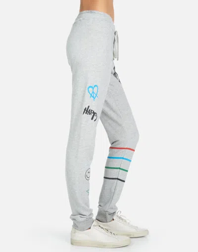 Lauren Moshi Jess Peace Hippie In Heather Grey