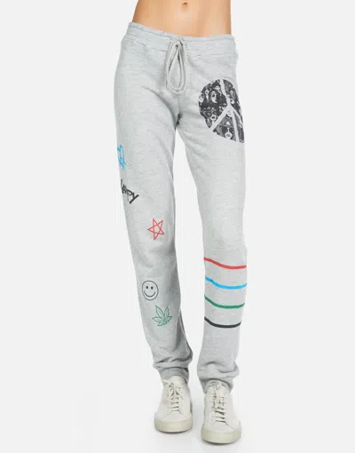 Lauren Moshi Jess Peace Hippie In Heather Grey