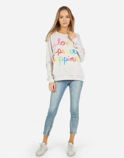 Lauren Moshi Jocelyn Love Peace Happiness In Cloud