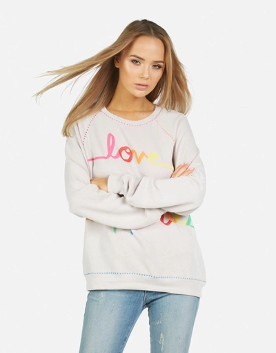 Lauren Moshi Jocelyn Love Peace Happiness In Cloud