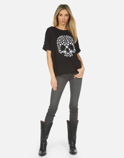 Lauren Moshi Jolene Star Skull In Black