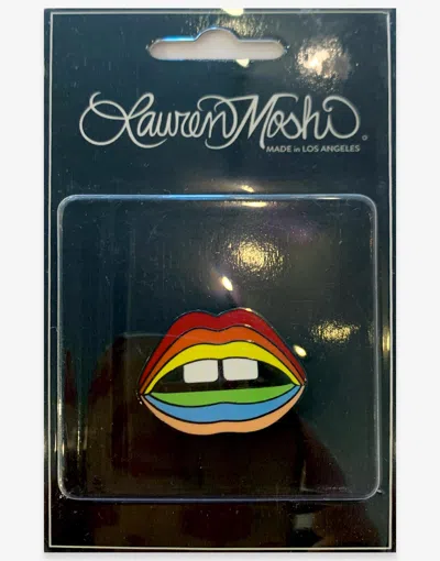 Lauren Moshi Xr Justine Xr Rainbow Gap Mouth In Black