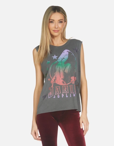 Lauren Moshi Kel Janis Joplin In Pigment Black