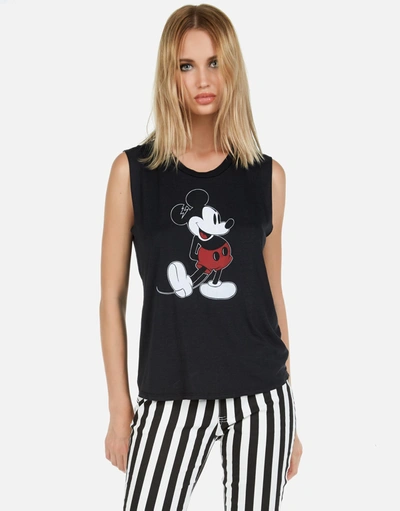 Shop Lauren Moshi X Disney X Mickey Kel Mickey Mouse In Onyx