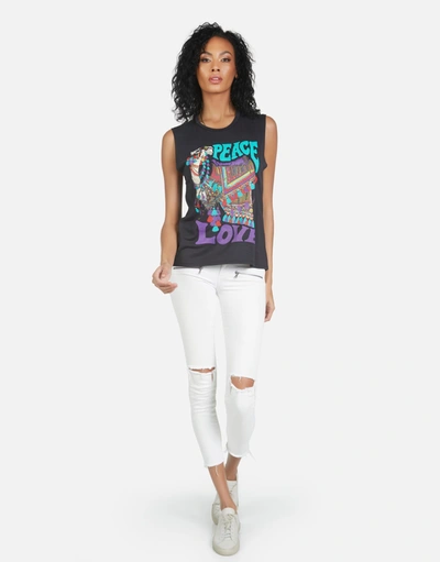 Lauren Moshi Kel Peace Love Camel In Onyx