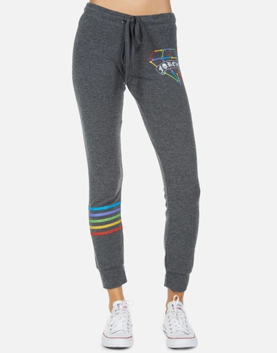 Lauren Moshi Kizzy Bone Diamond In Heather Black