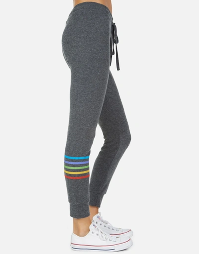 Lauren Moshi Kizzy Bone Diamond In Heather Black
