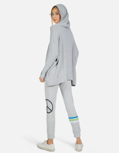 Lauren Moshi Kizzy World Peace Lips In Heather Grey