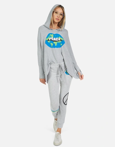 Lauren Moshi Kizzy World Peace Lips In Heather Grey