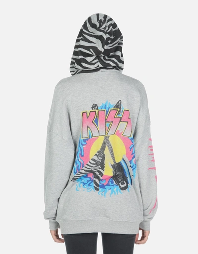 Shop Lauren Moshi Koa Kiss Animalize In Heather Grey