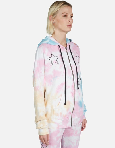 Lauren Moshi Koa Lightning Bolt Star In Kaleidoscope