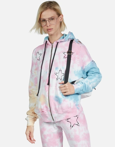 Lauren Moshi Koa Lightning Bolt Star In Kaleidoscope