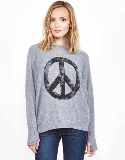 Lauren Moshi Ladona Vintage Peace In Charcoal