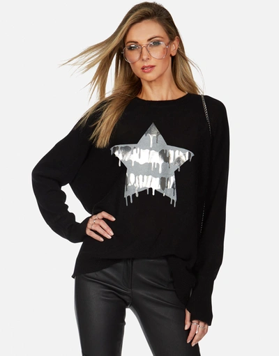 Lauren Moshi X Ladona X Dripping Star In Black