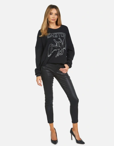 Lauren Moshi X Led Zeppelin Lee Led Zeppelin Outline In Black