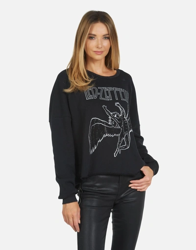 Lauren Moshi X Led Zeppelin Lee Led Zeppelin Outline In Black