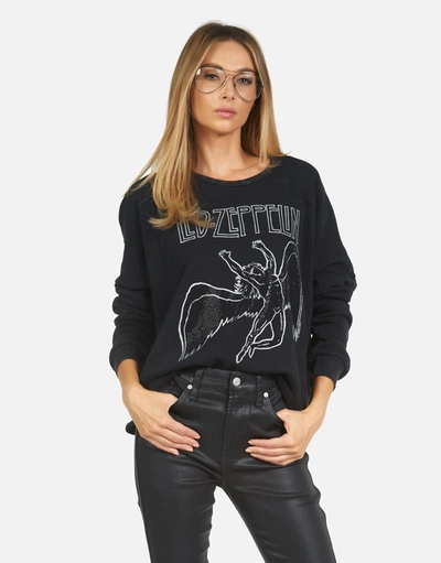 Lauren Moshi X Led Zeppelin Lee Led Zeppelin Outline In Black