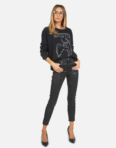 Lauren Moshi X Led Zeppelin Lee Led Zeppelin Outline In Black