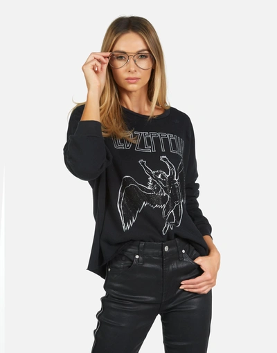 Lauren Moshi X Led Zeppelin Lee Led Zeppelin Outline In Black