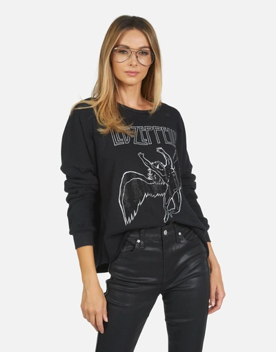 Lauren Moshi X Led Zeppelin Lee Led Zeppelin Outline In Black
