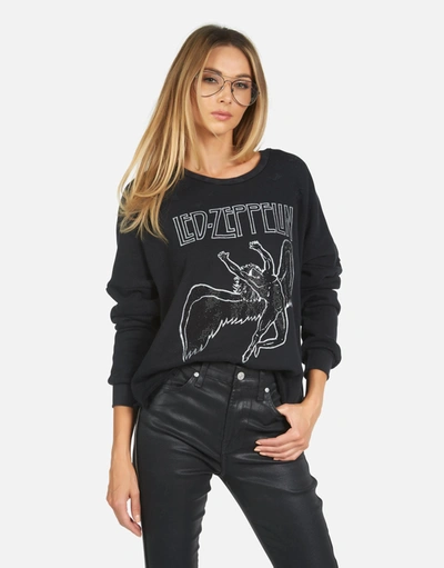 Lauren Moshi X Led Zeppelin Lee Led Zeppelin Outline In Black