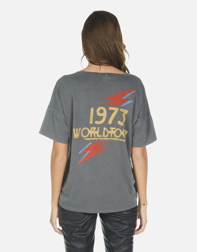 Lauren Moshi Liberty Bowie 1973 Tour In Pigment Black