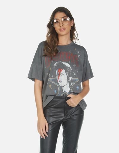Lauren Moshi Liberty Bowie 1973 Tour In Pigment Black