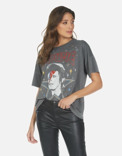 Lauren Moshi Liberty Bowie 1973 Tour In Pigment Black