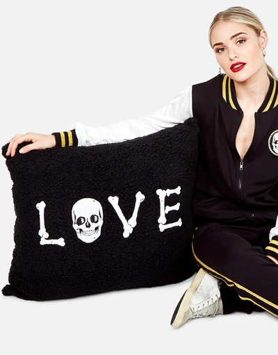 Shop Lauren Moshi Livie Love Bones In Black