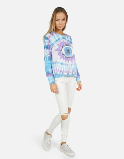 Shop Lauren Moshi Luella Tie Dye Eye In Blue Dream