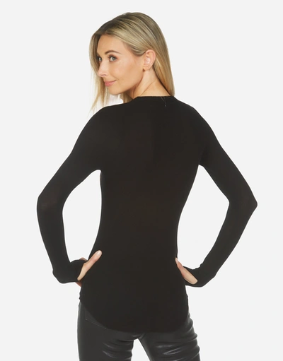 Lauren Moshi Mckinley Leopard Star Lip In Black