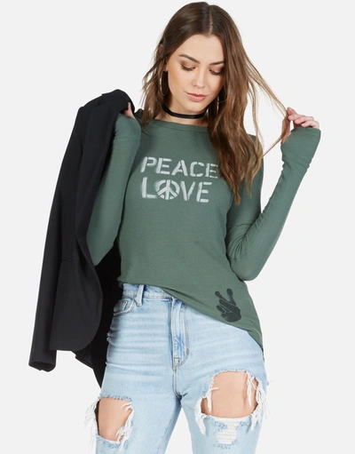 Lauren Moshi Mckinley Peace Love Spray In Hunter