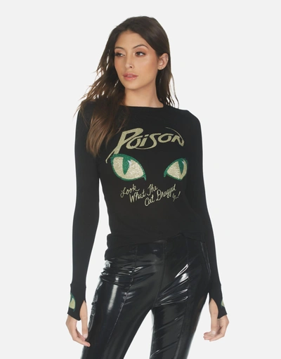 Shop Lauren Moshi X Poison Mckinley X Crystal Poison In Black