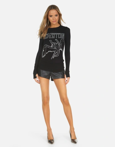 Lauren Moshi X Mckinley X Led Zeppelin Outline In Black