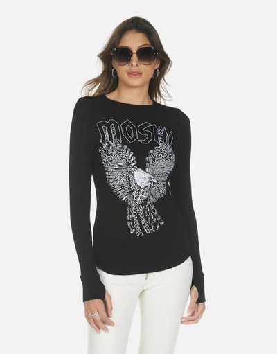 Shop Lauren Moshi X Mckinley X Moshi Eagle In Black