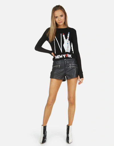 Lauren Moshi X Mckinley X Ny Hand Elements In Black