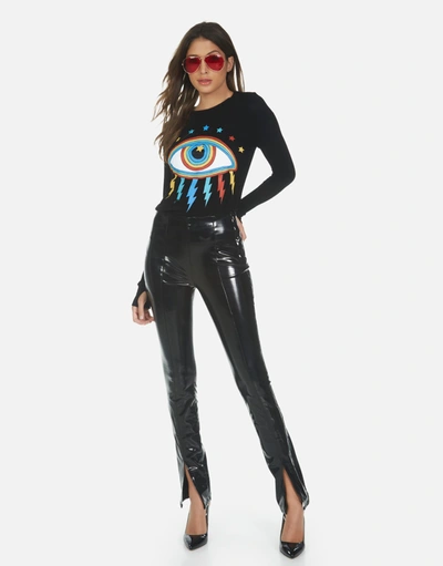 Lauren Moshi X Mckinley X Rainbow Lightning Eye In Black