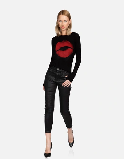 Lauren Moshi X Mckinley X Spray Kiss In Black