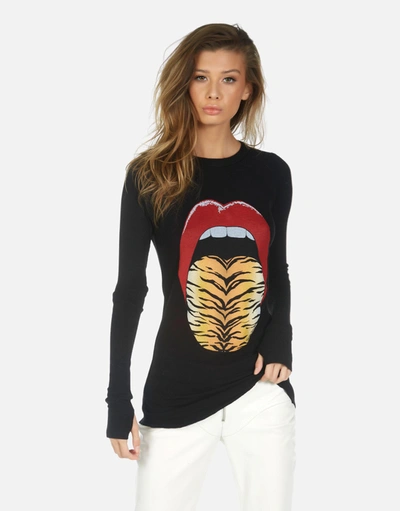 Lauren Moshi X Mckinley X Tiger Tongue In Black