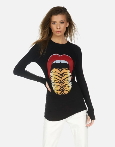 Lauren Moshi X Mckinley X Tiger Tongue In Black