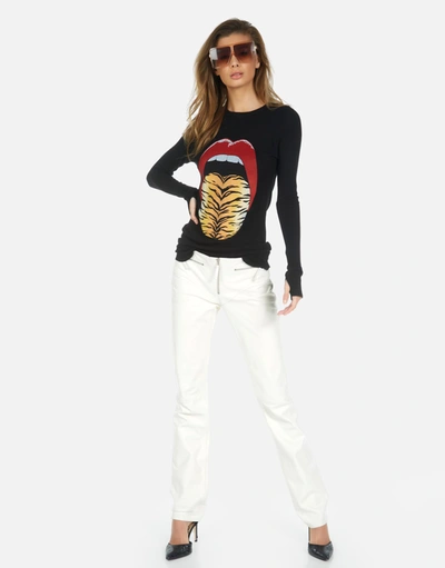 Lauren Moshi X Mckinley X Tiger Tongue In Black