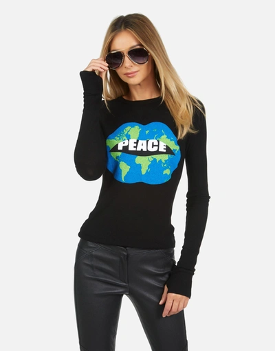 Lauren Moshi Mckinley X World Peace Lips In Black