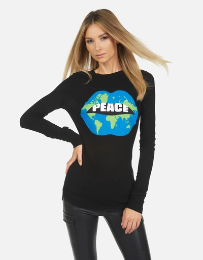 Lauren Moshi Mckinley X World Peace Lips In Black