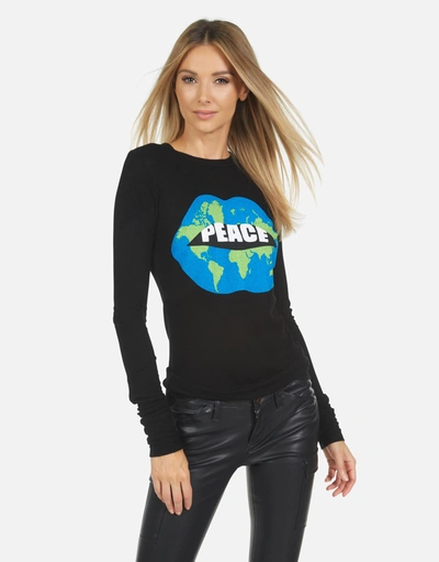 Lauren Moshi Mckinley X World Peace Lips In Black