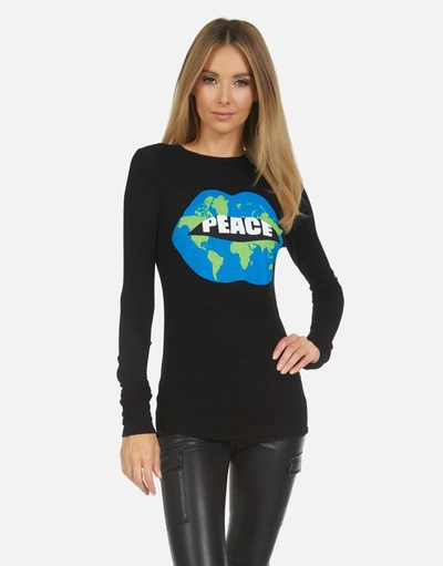 Lauren Moshi Mckinley X World Peace Lips In Black