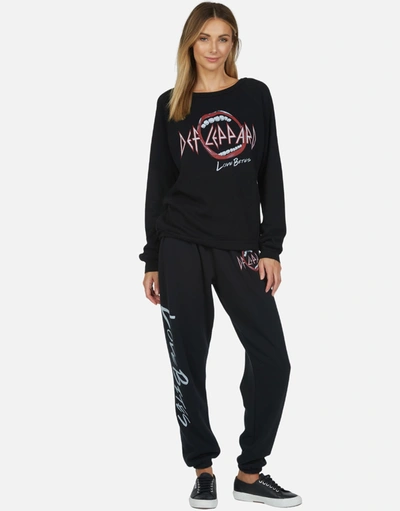 Shop Lauren Moshi X Def Leppard Noleta Love Bites Ii In Black