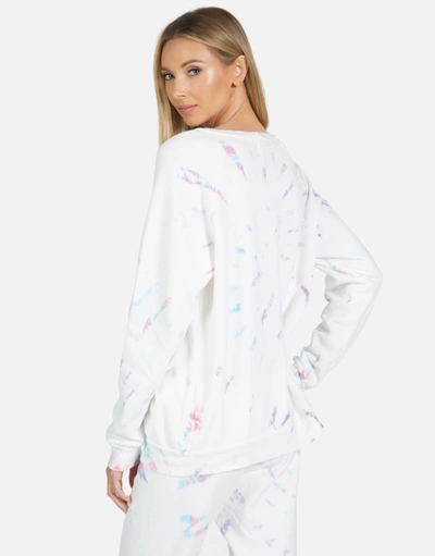 Lauren Moshi Noleta Spray Hummingbird In Pastel Splash