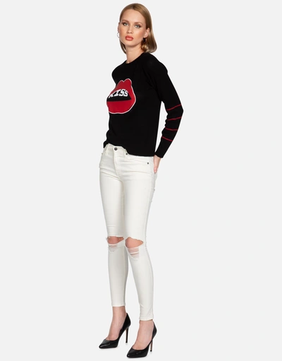 Lauren Moshi North Kiss Lip In Black