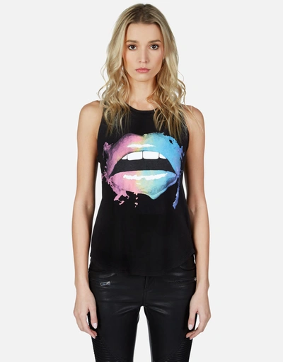 Lauren Moshi Peyton Rainbow Smudge Lip In White